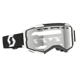 Masque Scott fury enduro - noir/blanc écran clair s0