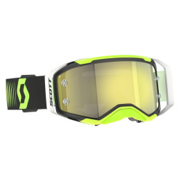 Masque Scott prospect 2.0 - doppler black/neon yellow écran yellow chrome works