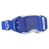 Masque Scott prospect 2.0 - bleu/blanc écran blue chrome works