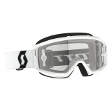 Masque Scott primal - blanc écran clair works | Oxmoto