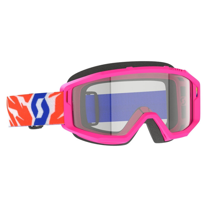 Masque enfant Scott primal - rose écran clair s0 | Oxmoto