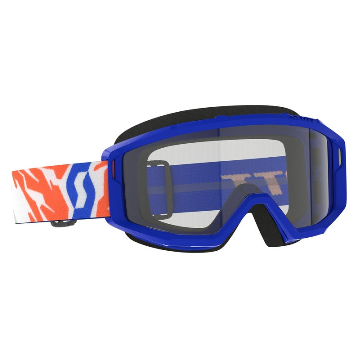 Masque enfant Scott primal - bleu écran clair s0 | Oxmoto