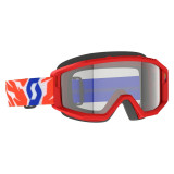 Masque enfant Scott primal - rouge écran clair s0 | Oxmoto