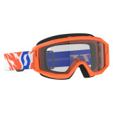 Masque enfant Scott primal - orange écran clair s0 | Oxmoto
