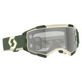 Masque Scott fury ls - khaki green écran light sensitive grey works