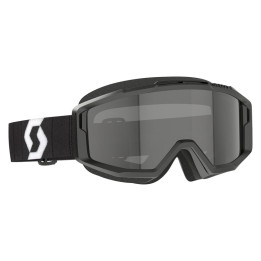Masque Scott split otg - sand dust black/blanc écran dark grey