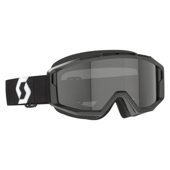 Masque Scott split otg - sand dust black/blanc écran dark grey