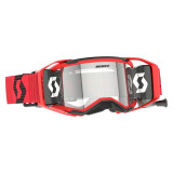 Masque Scott prospect 2.0 wfs - rouge/noir écran clair works