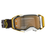 Masque Scott prospect 2.0 amp chrome - noir/or écran gold chrome works