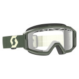 Masque Scott primal enduro - khaki green écran clair s0