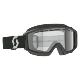 Masque Scott primal enduro - noir/blanc écran clair s0