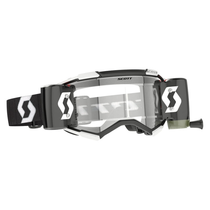 Masque Scott fury wfs - noir/blanc écran clair works
