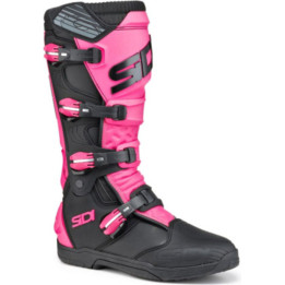 Bottes femme Sidi xpower sc lei - noir/rose | Oxmoto