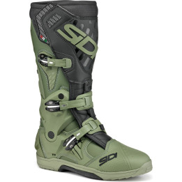 Bottes Sidi crossair - army/noir | Oxmoto