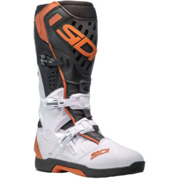 Bottes Sidi crossair - blanc/noir | Oxmoto