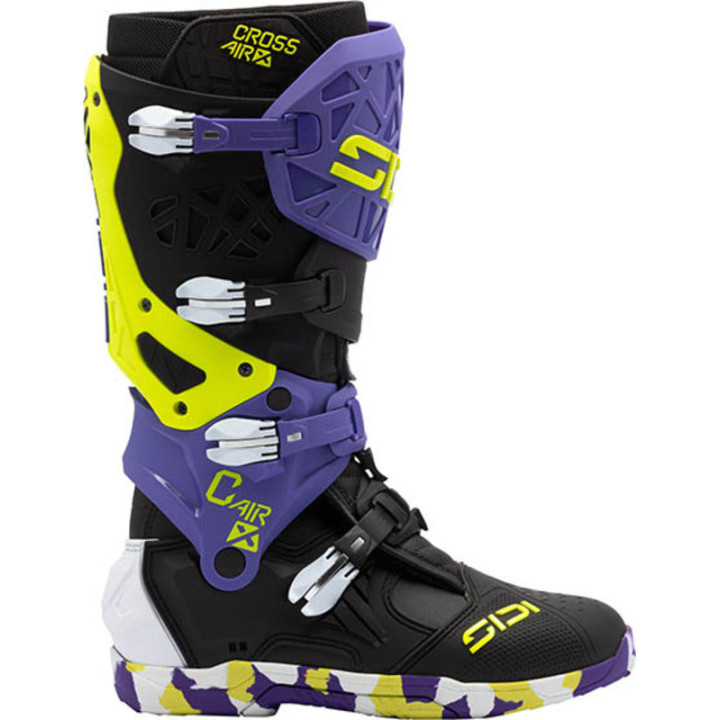 Bottes Sidi crossair x - noir/violet | Oxmoto