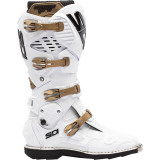 Bottes Sidi crossfire 3 - blanc/bronze | Oxmoto