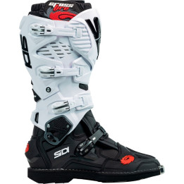 Bottes Sidi crossfire 3 - noir / blanc | Oxmoto