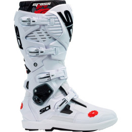 Bottes Sidi crossfire 3 srs - blanc | Oxmoto