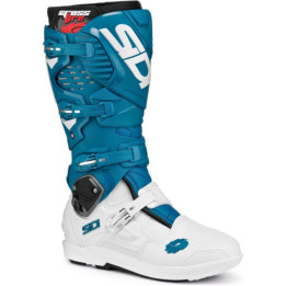 Bottes Sidi crossfire 3 srs - blanc/graphite | Oxmoto