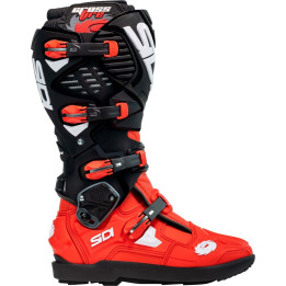 Bottes Sidi crossfire 3 srs - rouge / noir | Oxmoto