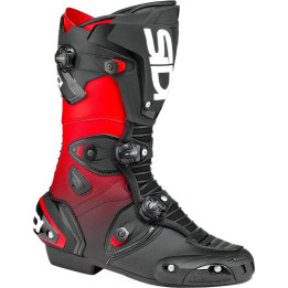 Bottes Sidi mag-1 - noir / rouge | Oxmoto