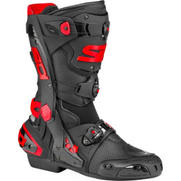 Bottes Sidi rex air - noir / rouge | Oxmoto