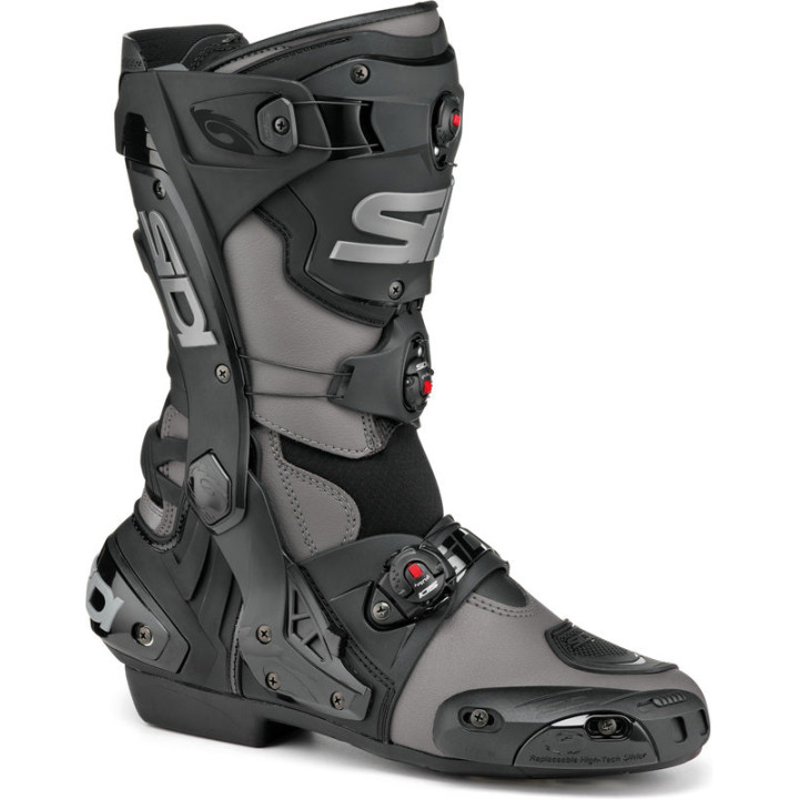 Bottes Sidi rex - noir / gris | Oxmoto