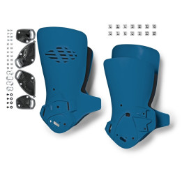Plaque de cheville Sidi cf3 154 - bleu | Oxmoto