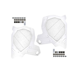 Plaque mollet Sidi 398 crx - blanc | Oxmoto