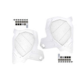 Plaque mollet Sidi 398 crx - blanc | Oxmoto