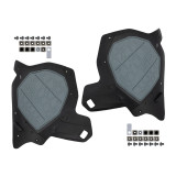 Plaque mollet Sidi 398 crx - noir/gris | Oxmoto
