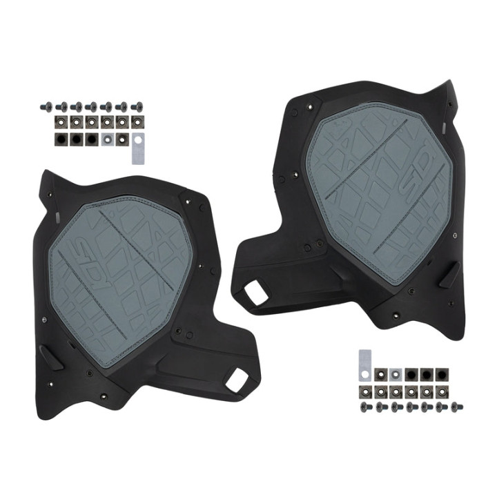 Plaque mollet Sidi 398 crx - noir/gris | Oxmoto