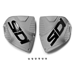 Plaque tibiale Sidi 153 crossifre 3 - gris/noir | Oxmoto