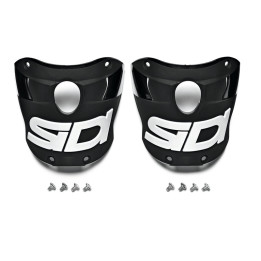 Plaque tibiale Sidi 315 rex - noir/blanc | Oxmoto