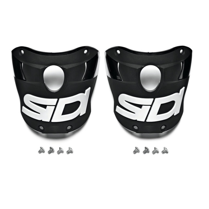 Plaque tibiale Sidi 315 rex - noir/blanc | Oxmoto