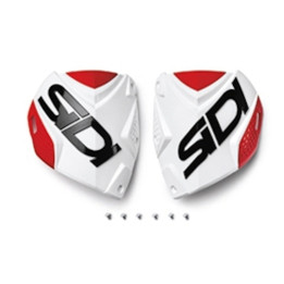 Plaque tibiale Sidi crossfire 2 blanc/rouge 8000189007 achat en ligne