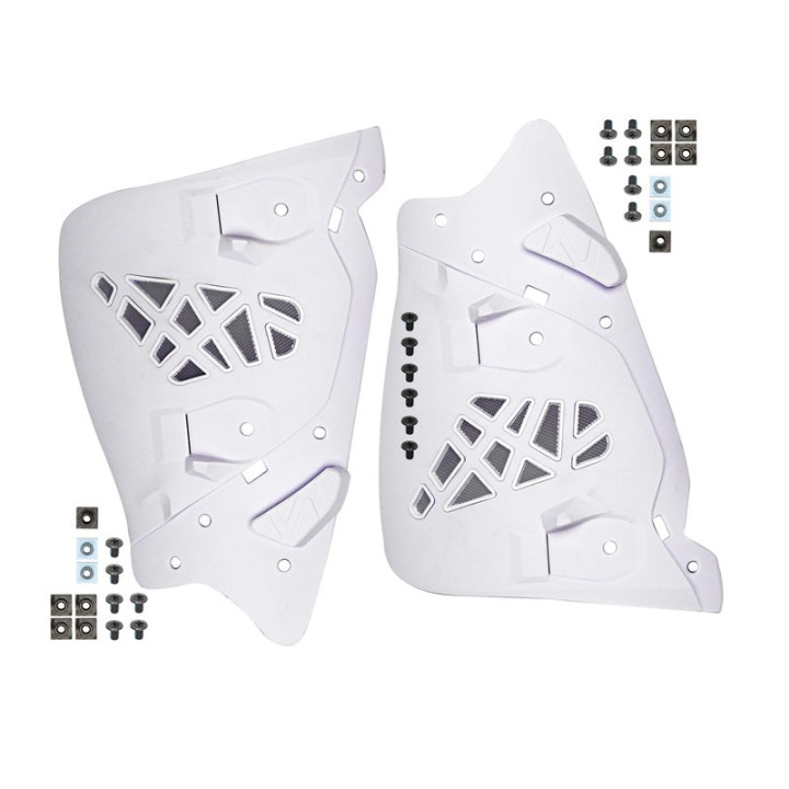 Renfort de tige externe Sidi 397 crossair x - blanc | Oxmoto