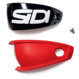 Renfort talon asymétrique Sidi 145 - noir/rouge | Oxmoto