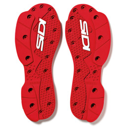 Semelles Sidi sms supermotard soft - rouge | Oxmoto