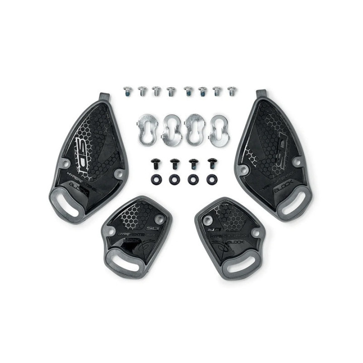 Système de blocage Sidi crossfire 3 noir/gris | Oxmoto