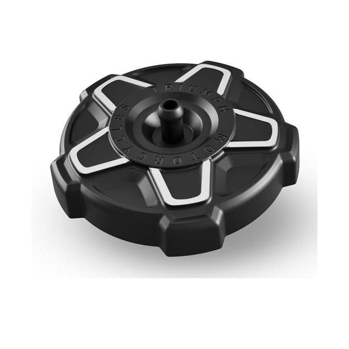 Bouchon de réservoir Triumph tf-x/tf-e noir | Oxmoto