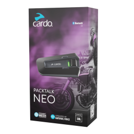 Intercom cardo packtalk neo - solo | Oxmoto
