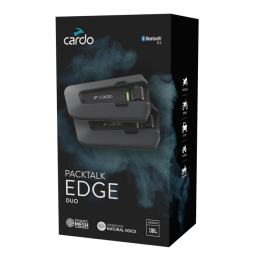 Intercom cardo packtalk edge - duo | Oxmoto