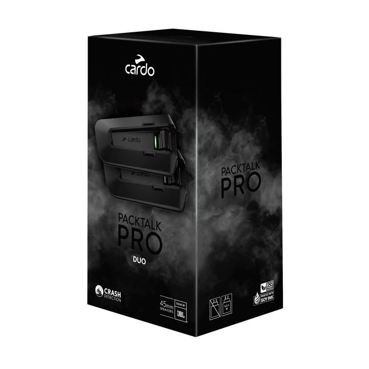 Intercom cardo packtalk pro - duo | Oxmoto