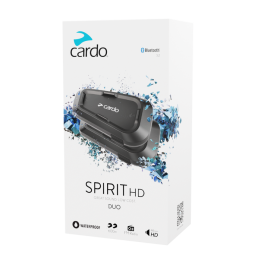 Intercom cardo spirit hd - duo | Oxmoto