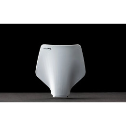 Plaque numéro avant stark future blanc | Oxmoto