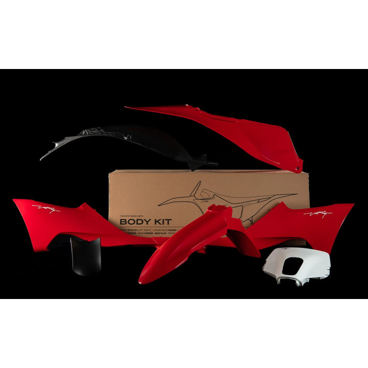 Kit plastique sm stark future forest grey | Oxmoto