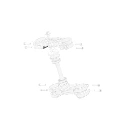 Boulon de serrage de direction stark future | Oxmoto