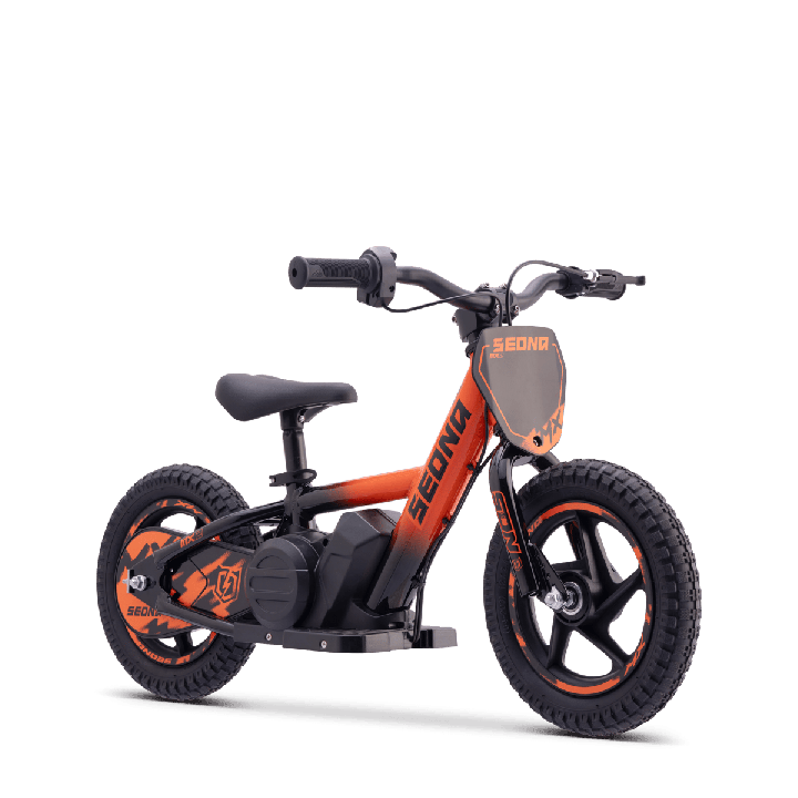 Draisienne SEDNA mx12 orange + casque KENNY | Oxmoto